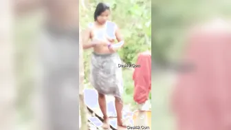 My GF Stripping Completely Nude For Her Secret Lover