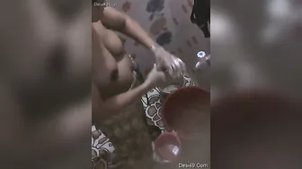 Catching My Horny Bhabhi Naked While Bathing In The Bathroom