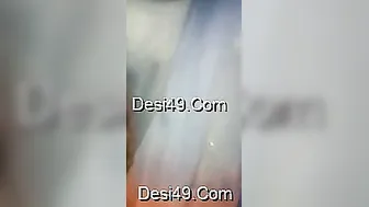 Playful GF Fondling And Squeezing Her Soft Bouncing Tits