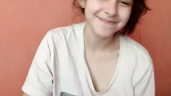 Sweet GF Showing Off Her Big Soft Boobs Getting Playful