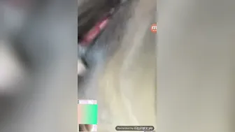 Nepali GF Showing Off Her Dripping Pussy On Video Call