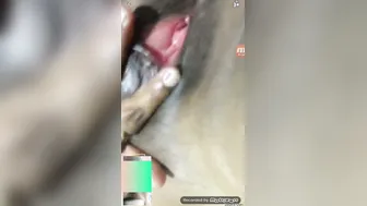 Nepali GF Showing Off Her Dripping Pussy On Video Call