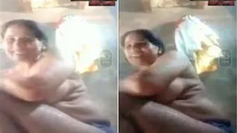 Horny Wife Bathing And Teasing While Recording Herself Alone