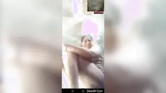 Horny Wife Bathing And Teasing While Recording Herself Alone