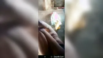 Horny Wife Bathing And Teasing While Recording Herself Alone