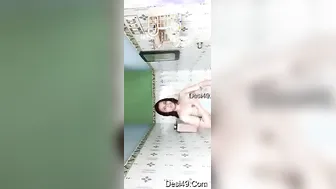 Sexy Married Boudi Bathing Naked Getting Wet And Soapy For Me