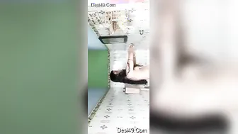 Sexy Married Boudi Bathing Naked Getting Wet And Soapy For Me