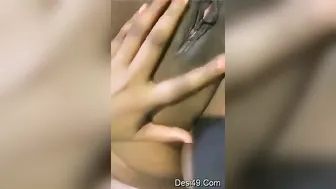 Horny Nri Slut Sucking Her Own Tits Showing Off Wet Pussy