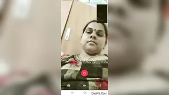 Telugu Wife Flashing Her Huge Tits Again Getting Me So Hard