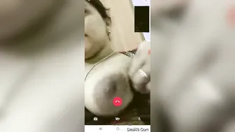 Telugu Wife Flashing Her Huge Tits Again Getting Me So Hard