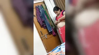 Married Bhabhi Changing Clothes Exposing Her Body Accidentally