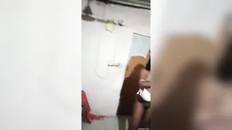 Tamil Wife Getting Dressed After Hot Session With Me At Home