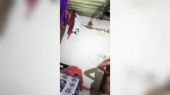 Tamil Wife Getting Dressed After Hot Session With Me At Home