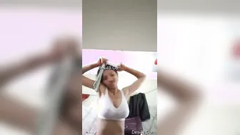 Desi Babe Teasing Me Showing Off Her Perky Natural Boobs