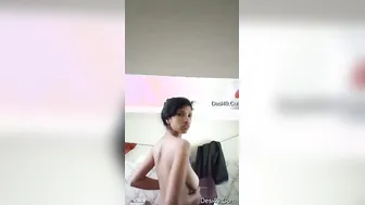 Desi Babe Teasing Me Showing Off Her Perky Natural Boobs