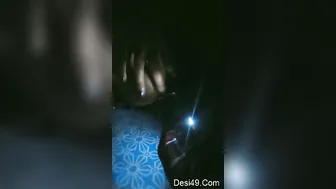 My Cute GF Shyly Flashing Her Natural Tits For Me