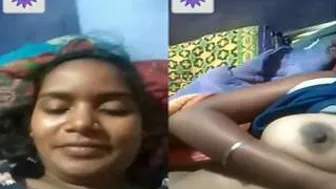 My Babe Exposing Her Tits Again On Video Call Getting Wild