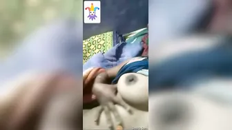 My Babe Exposing Her Tits Again On Video Call Getting Wild