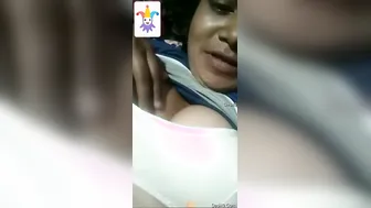 My Babe Exposing Her Tits Again On Video Call Getting Wild