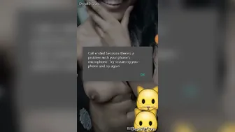 My Desi Milf Showing Off Her Perfect Boobs Just For Me Today