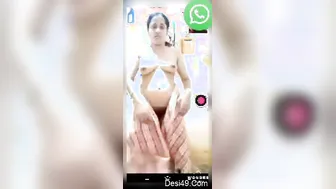 Mallu Wife Bathing Naked Showing Everything To Lover On Video