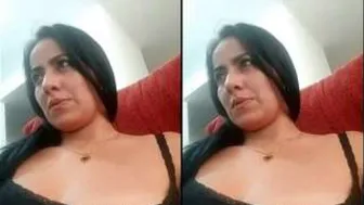 Nri Milf Stripping Topless Exposing Her Incredible Boobs Again