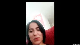 Nri Milf Stripping Topless Exposing Her Incredible Boobs Again