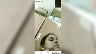 Telugu Married Woman Showing Off Her Huge Natural Tits Again