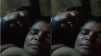Odia Couple Kissing And Touching In Their Bedroom Late At Night