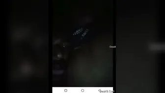 Village Married Couple Flashing Her Boobs Together On Live Show