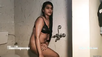 Desi GF Soaping Her Sexy Body During Hot Shower Session
