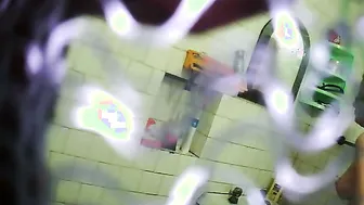 Cute Indian Babe Caught Bathing Naked By Hidden Bathroom Camera