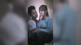 Young Desi Lovers Getting Naughty Kissing And Feeling Each Other
