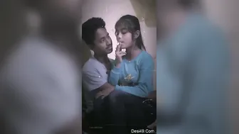 Young Desi Lovers Getting Naughty Kissing And Feeling Each Other