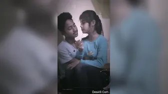 Young Desi Lovers Getting Naughty Kissing And Feeling Each Other