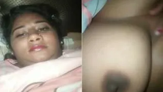 Horny Desi GF Spreading Wide Showing Her Pussy For You