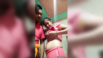 Desi Wife Getting Her Big Tits Sucked And Squeezed By Hubby