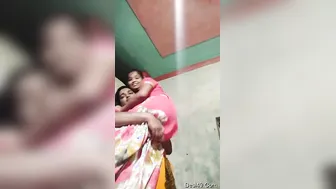 Desi Wife Getting Her Big Tits Sucked And Squeezed By Hubby