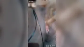 Local Married Slut Spreading And Showing Her Dripping Pussy