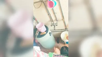 Married Bhabhi Taking A Bath Secretly Recorded By Hidden Camera