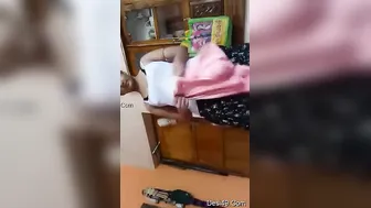 Pretty Village Girl Filming Herself Naked For Her Secret Lover