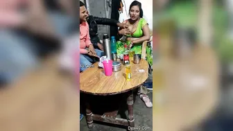 Married Slut Getting Her Tits Grabbed By Client In Hotel Room