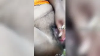 Married Woman Pleasuring Herself On Camera When Hubby Is Away