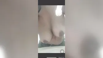 Cute GF Showing Off Her Body During Naughty Video Chat