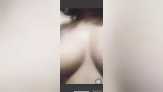 Cute GF Showing Off Her Body During Naughty Video Chat