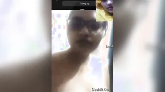 Married Bhabhi Showing Her Nude Body On Video Call With Me Today
