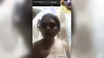 Married Bhabhi Showing Her Nude Body On Video Call With Me Today