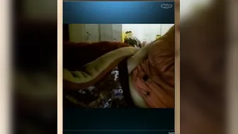 Naughty Babe Stripping Naked Showing Tight Pussy On Video Call