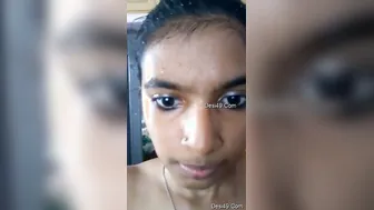 My Cute Girl Sending Me Her Nude Selfie From Her Bedroom Today