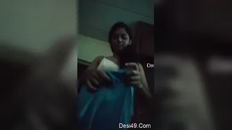 Naughty GF Secretly Recording Herself Completely Nude